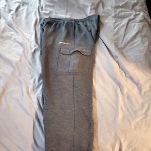 And 1 grey cargo style sweatpants - Size Large w/ drawstring